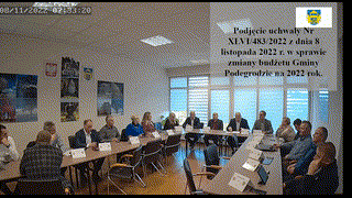 XLVI sesja Rady Gminy Podegrodzie