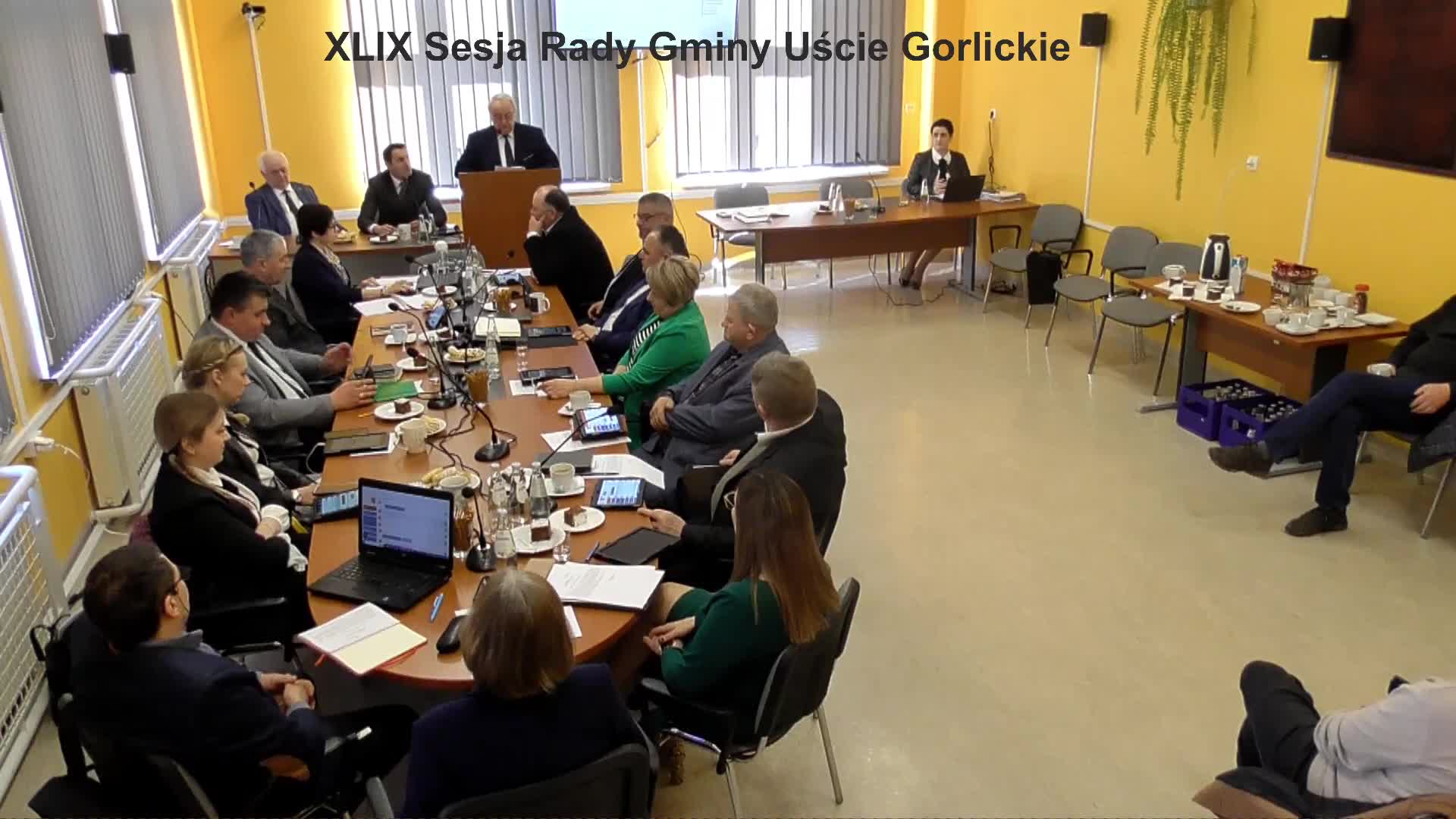 2024-03-26 - XLIX Sesja Rady Gminy Uście Gorlickie - Kadencja 8